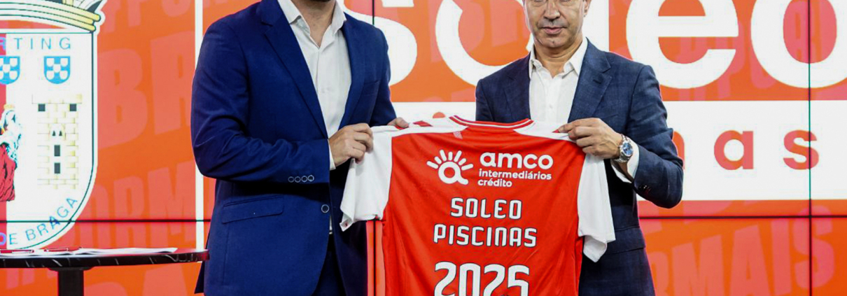 Soleo Piscinas patrocinio SC Braga